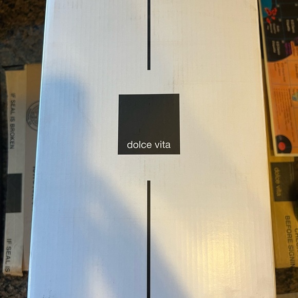 New in box Dolce Vita Paily Heels in Copper Multi Stella - Picture 5 of 6